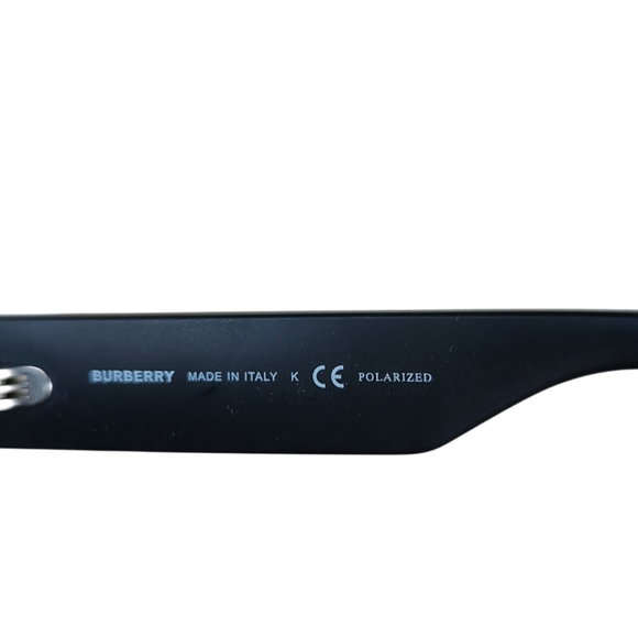 Burberry Knight Matte Black Men's Sunglasses With Dust Bag And Case - Picture 5 of 10